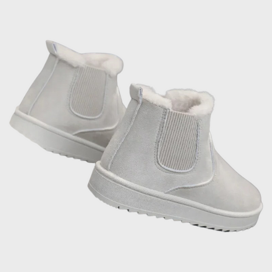 Winterstiefel | Slip-On | Fell | Stiefeletten | Damenstiefel R&B