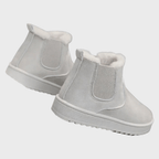 Winterstiefel | Slip-On | Mit Fell gefüttert | Knöchelstiefel | Damenstiefel R&B