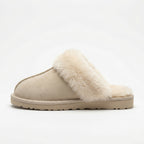 Clogs - Damen Retro Wildleder Slip-On Mule R&B