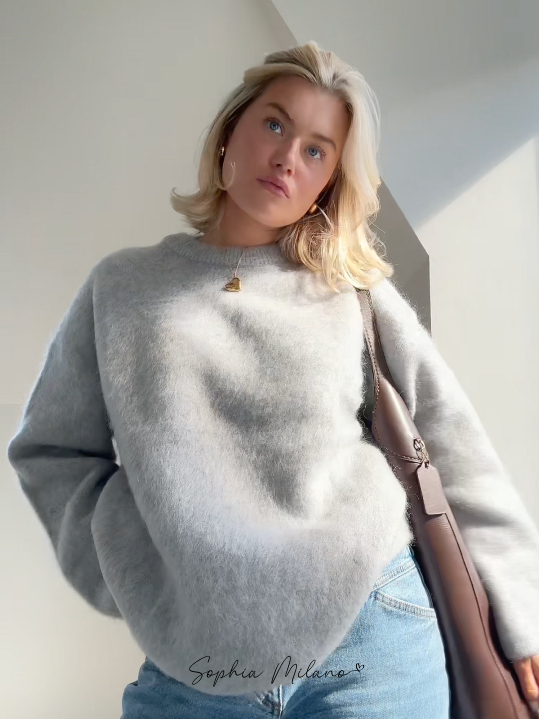 R&B | Mohair Crewneck Pullover