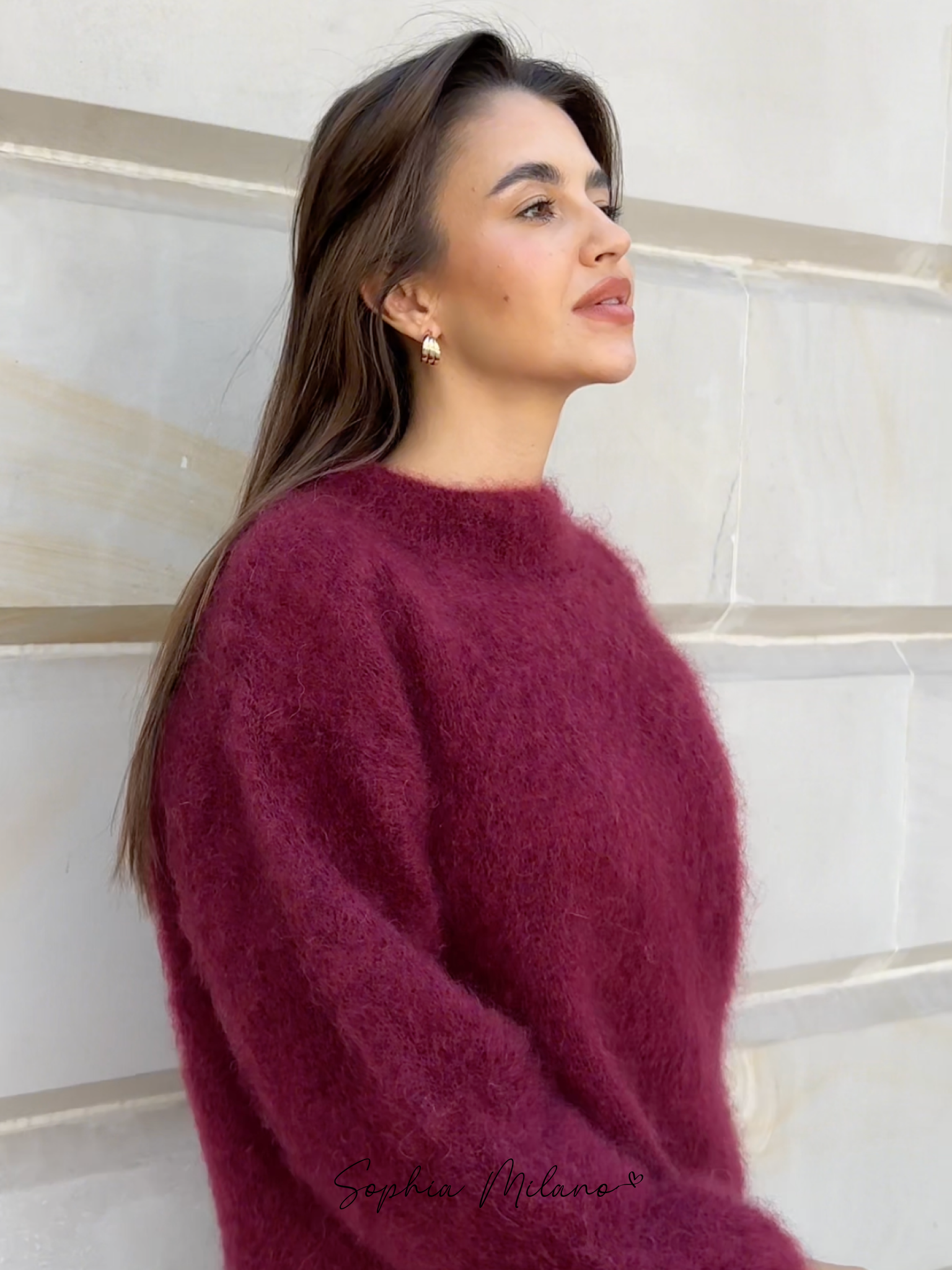 R&B | Mohair Crewneck Pullover