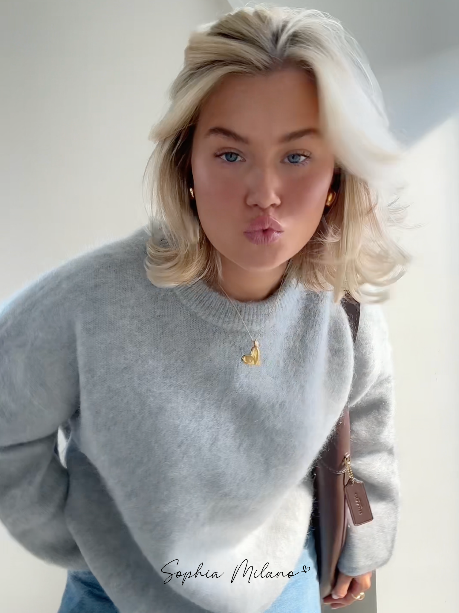 R&B | Mohair Crewneck Pullover