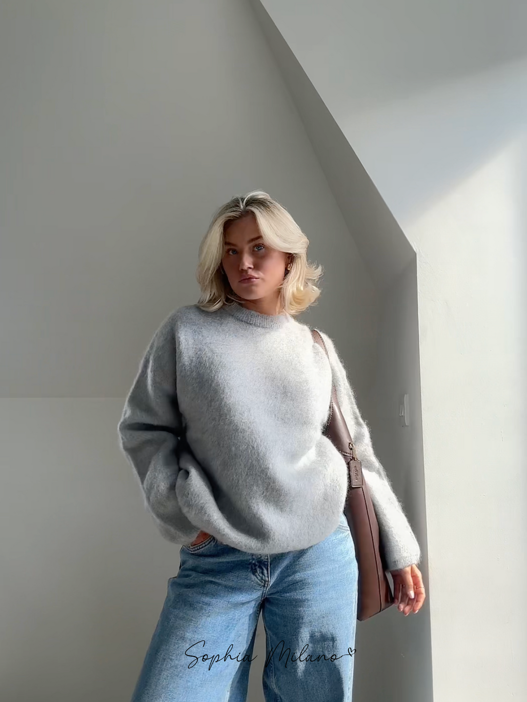 R&B | Mohair Crewneck Pullover