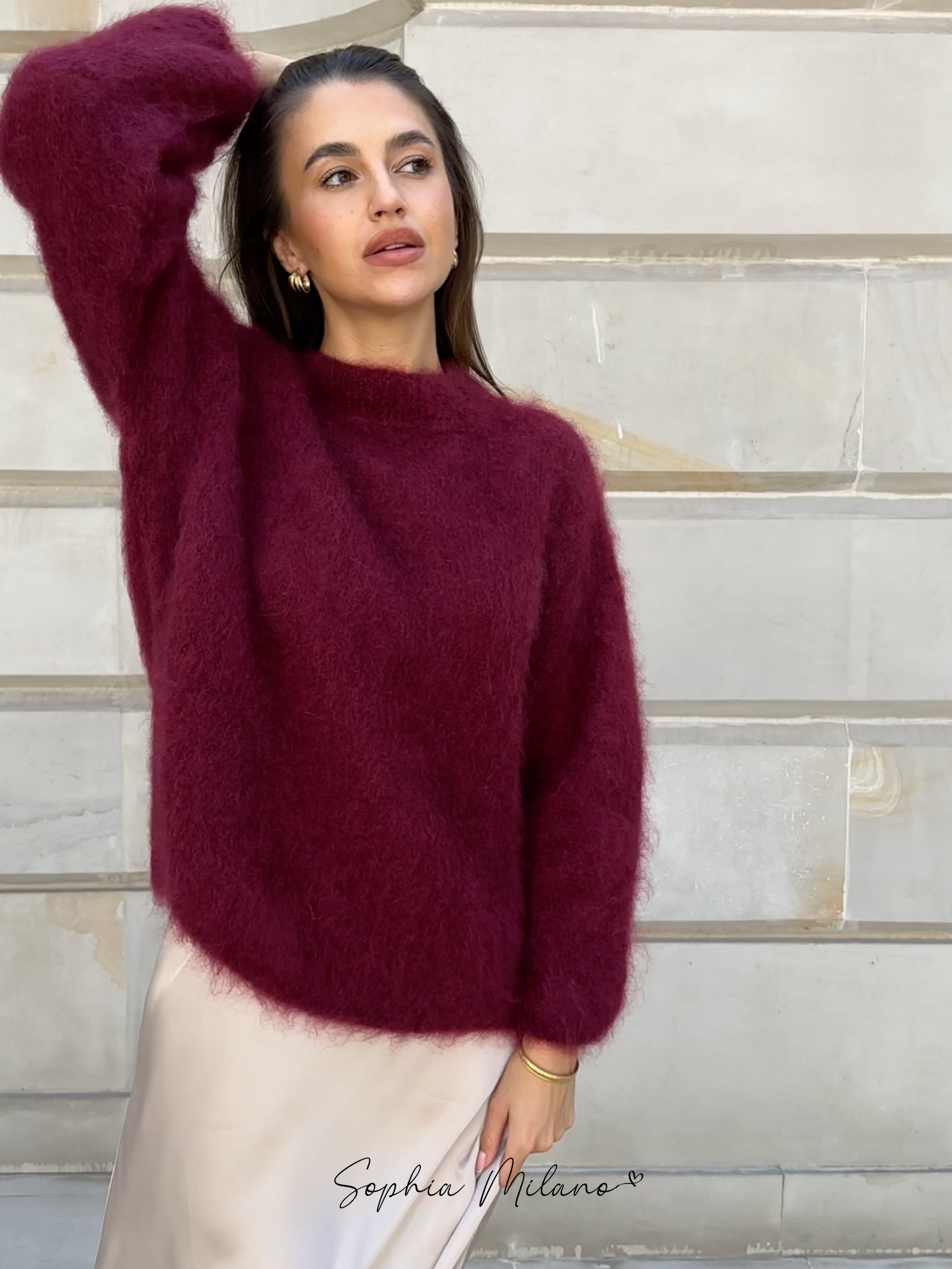 R&B | Mohair Crewneck Pullover