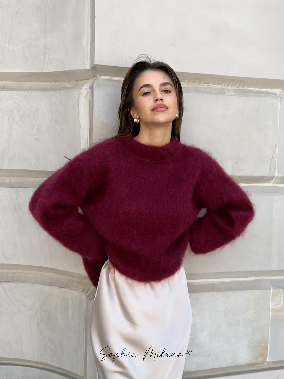 R&B | Mohair Crewneck Pullover