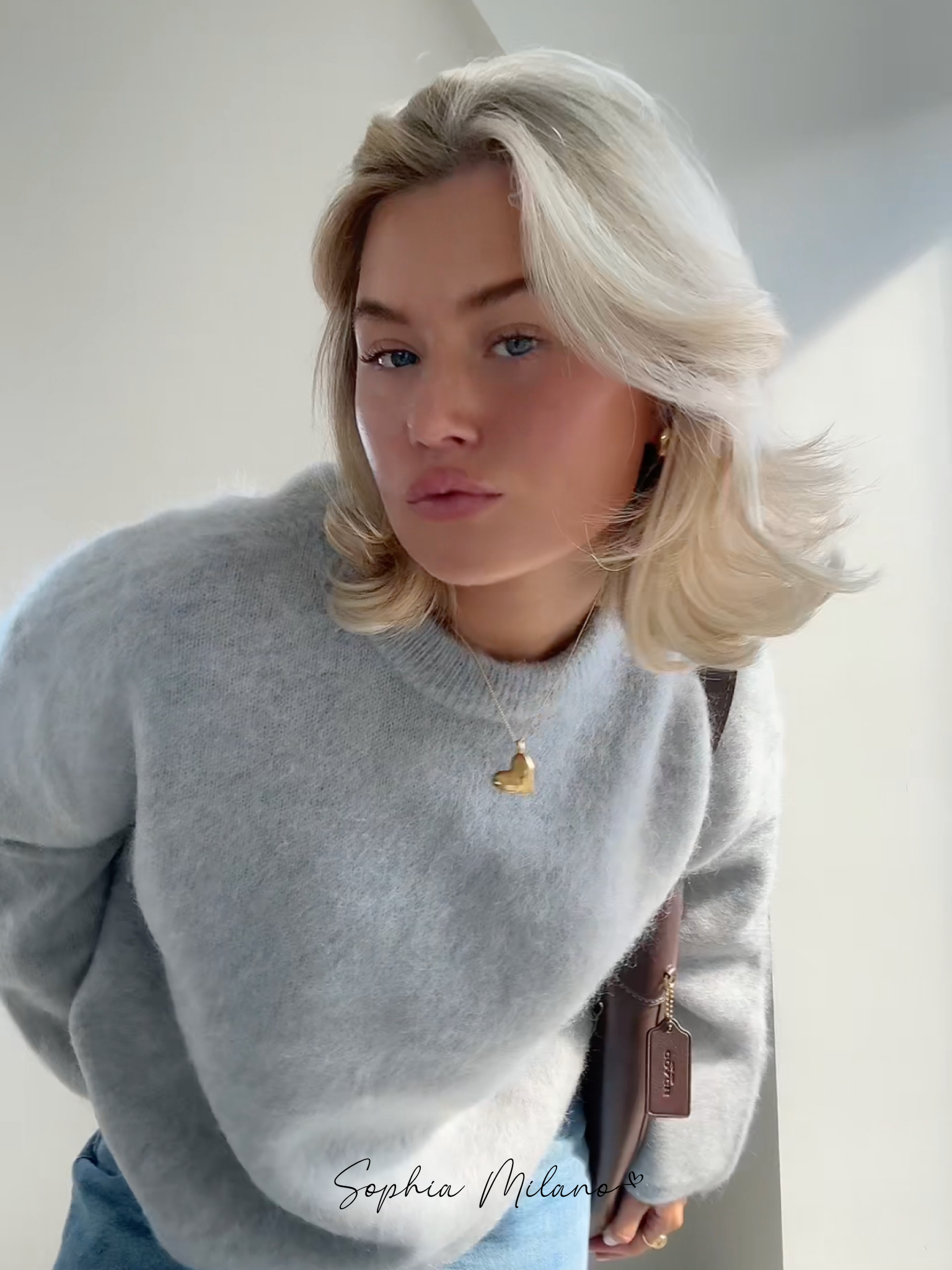 R&B | Mohair Crewneck Pullover