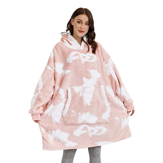 R&B | Weiches Kapuzenpullover-decke Polyester Bequem und Warm