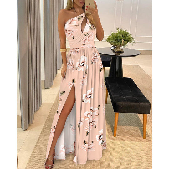 R&B | Frühling/Sommer Schulterfreies Kleid für Frauen