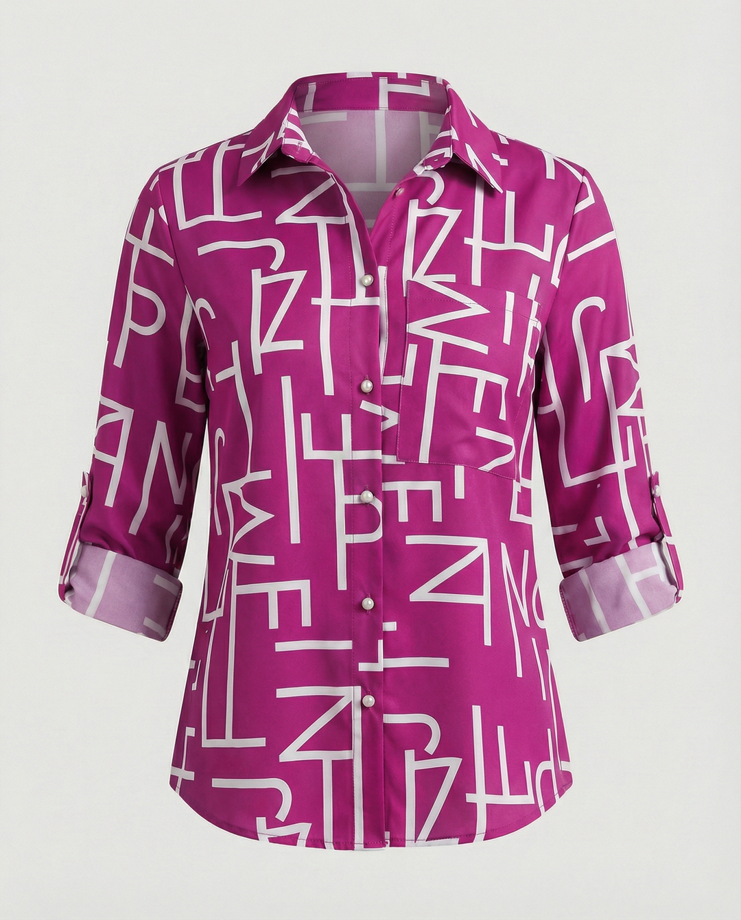 R&B | Bluse mit Umlegekragen