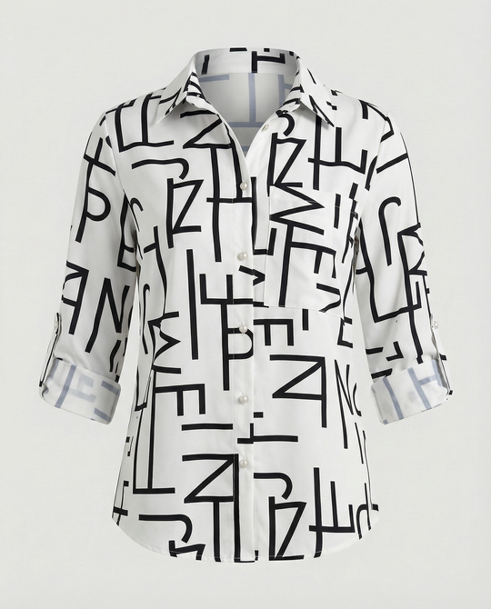 R&B | Bluse mit Umlegekragen