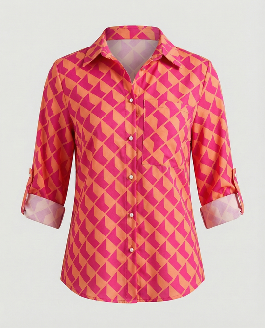 R&B | Bluse mit Umlegekragen