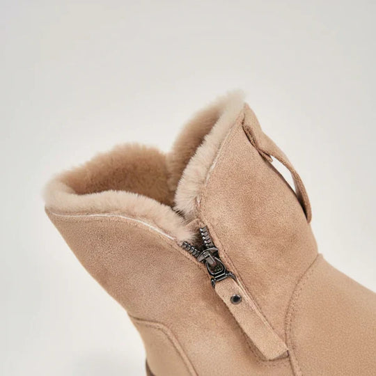 Für Damen Mit Plateau Und Fellfutter Damen R&B