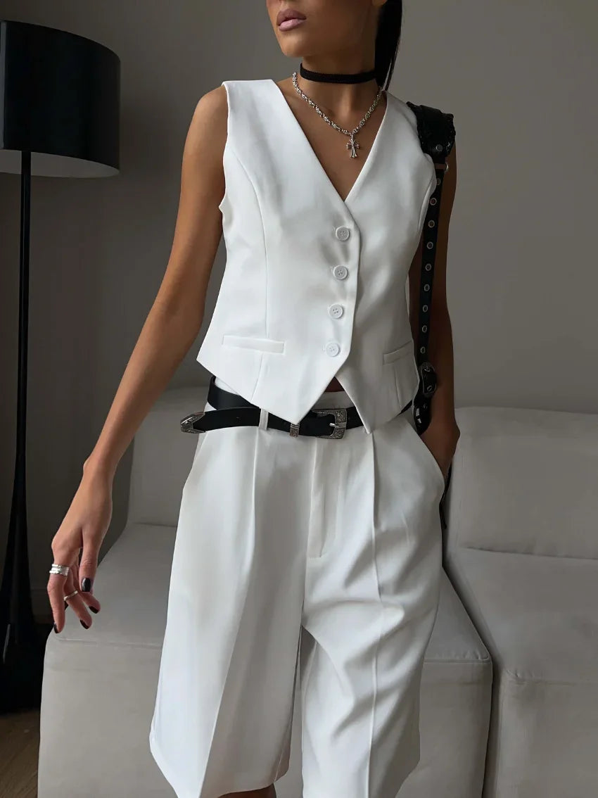R&B | Sommer-Weste und Shorts Set