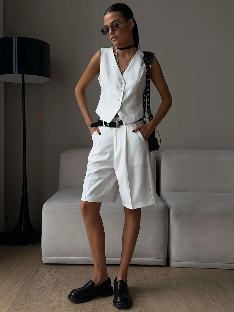 R&B | Sommer-Weste und Shorts Set