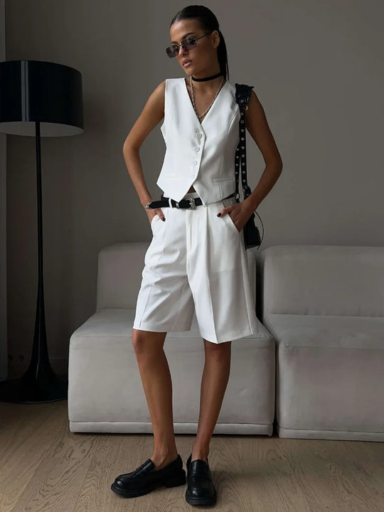 R&B | Sommer-Weste und Shorts Set