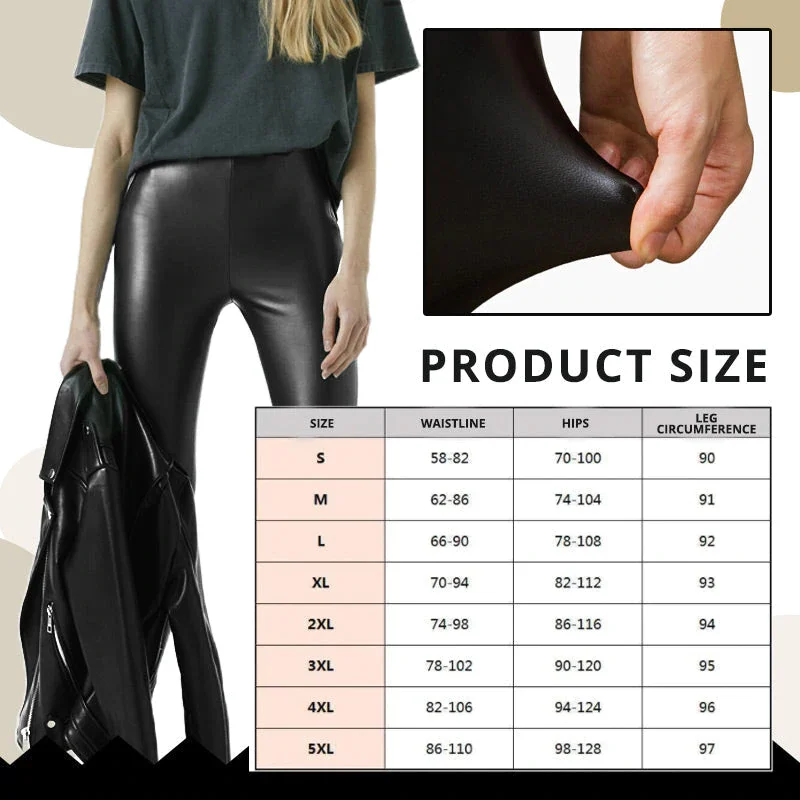 R&B | Leder-Leggings