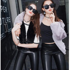 R&B | Leder-Leggings