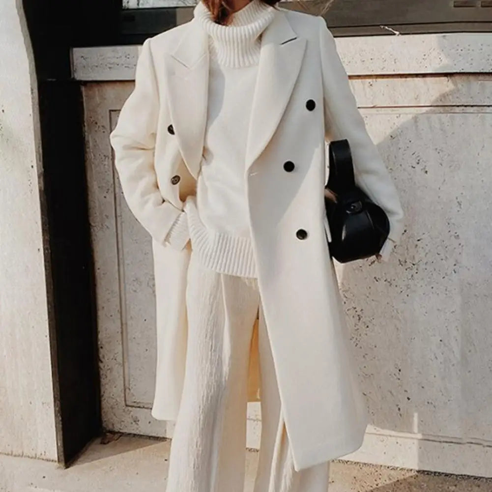 R&B | Damen Trenchcoat mit Doppelter Knopfleiste