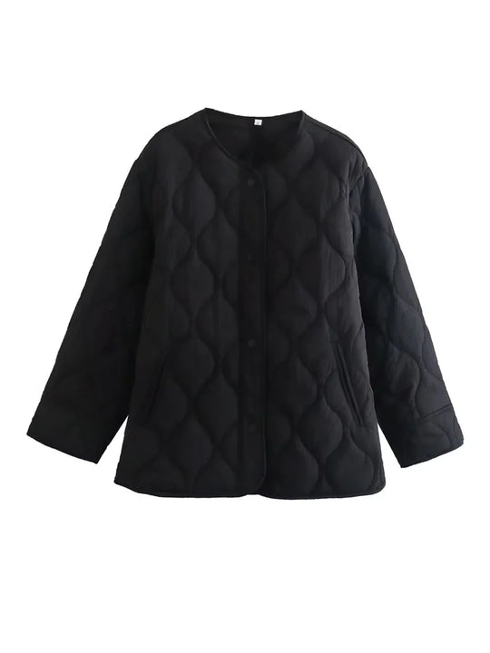 R&B | Lässige Lockere Winterjacke Damen