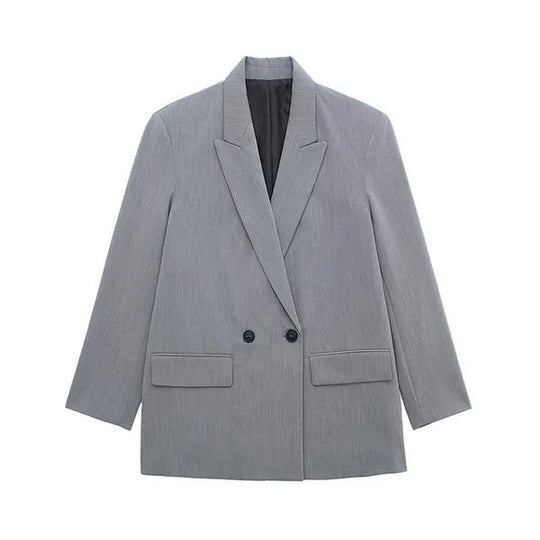 R&B | Eleganter Blazer mit Langen Ärmeln und Strukturiertem Design
