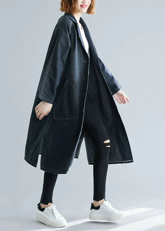 R&B | Denim Trenchcoat