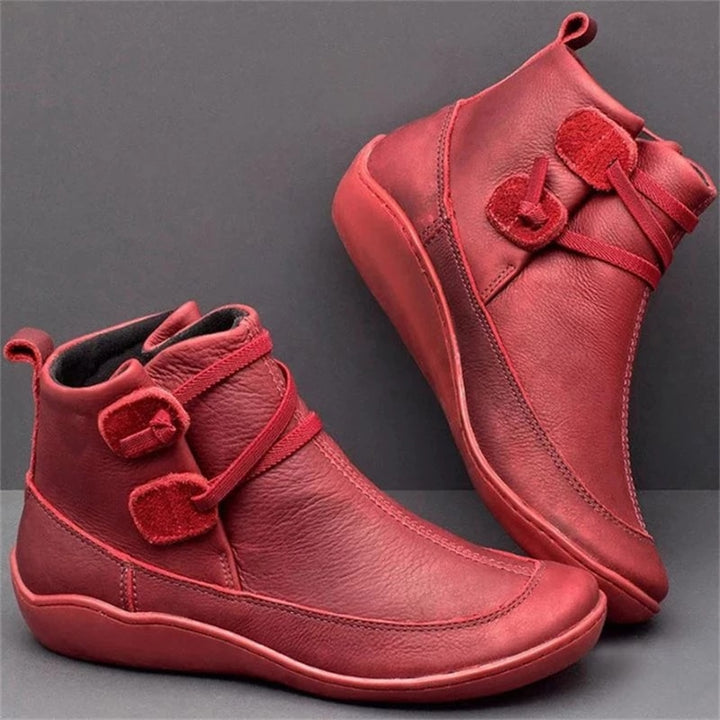 R&B | und Warme Damenstiefel Aus Leder