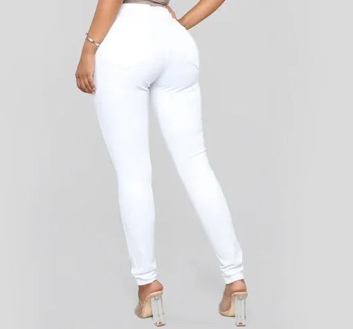 R&B | Hohe Taille Skinny Büro-Damenjeans