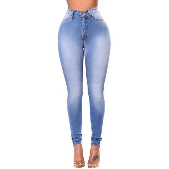 R&B | Hohe Taille Skinny Büro-Damenjeans
