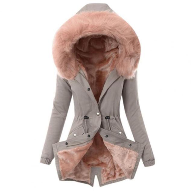 R&B | Flauschige Fell-Jacke
