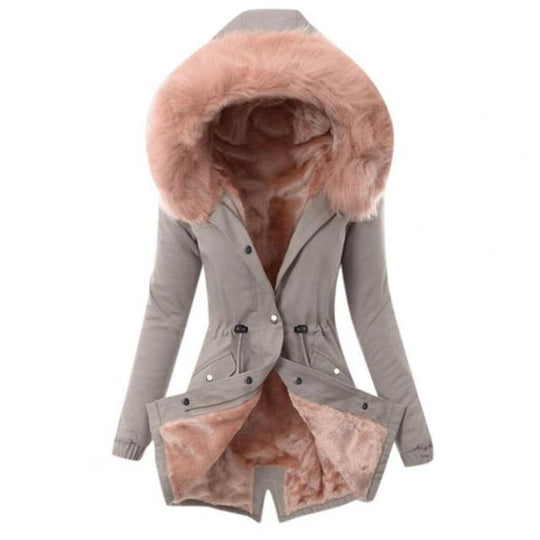 R&B | Flauschige Fell-Jacke
