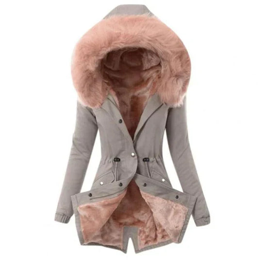 R&B | Kuschelige Jacke mit Fellfutter