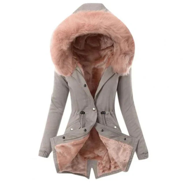 R&B | Kuschelige Jacke mit Fellfutter