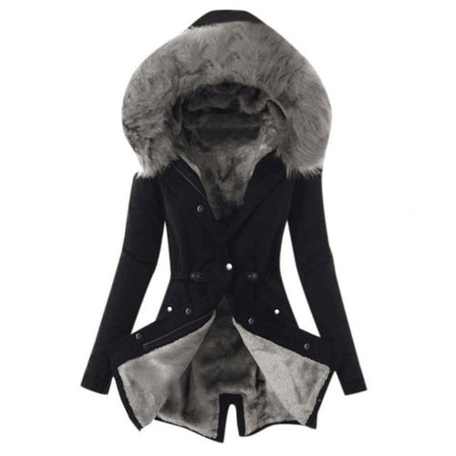 R&B | Flauschige Fell-Jacke