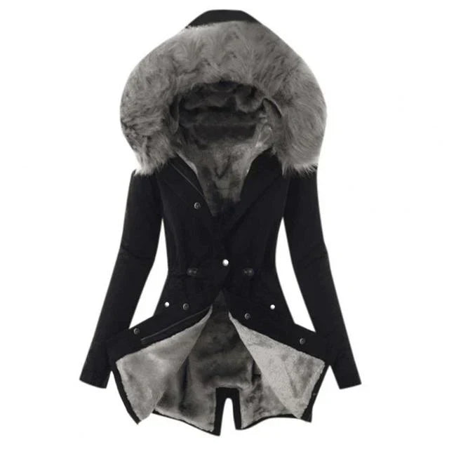 R&B | Kuschelige Jacke mit Fellfutter
