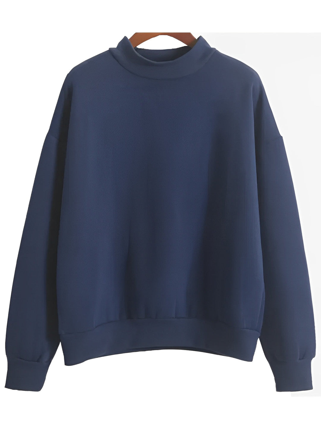 R&B | Bequemer, lockerer Basic-Pullover