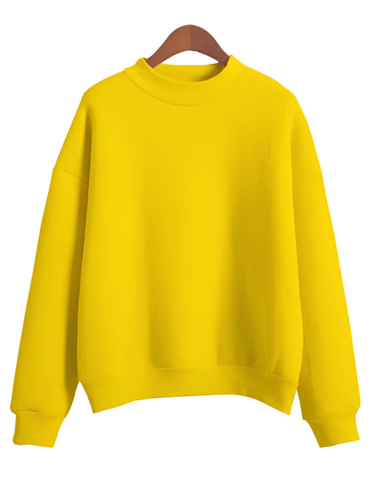 R&B | Bequemer, lockerer Basic-Pullover