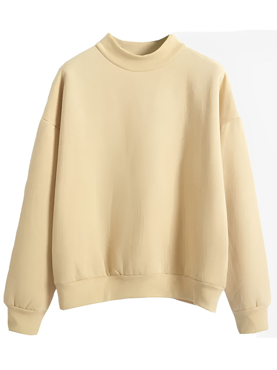 R&B | Bequemer, lockerer Basic-Pullover