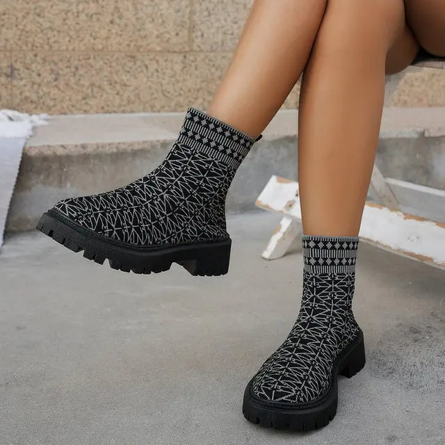 R&B | Klobige Stiefeletten für Damen