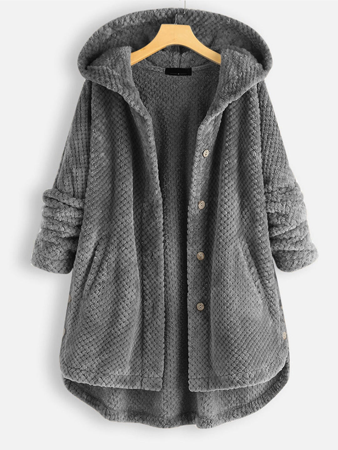 R&B | Winter Reversible Fleece Kapuzenjacke