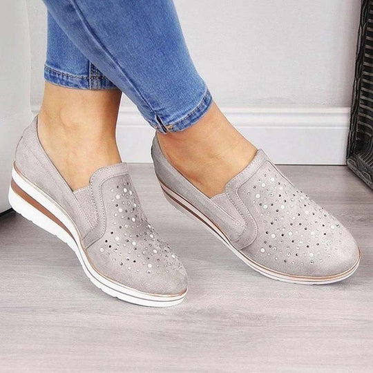 Lässige Keilschuhe