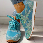 R&B | Sportschuhe mit Pailletten In Glitzer