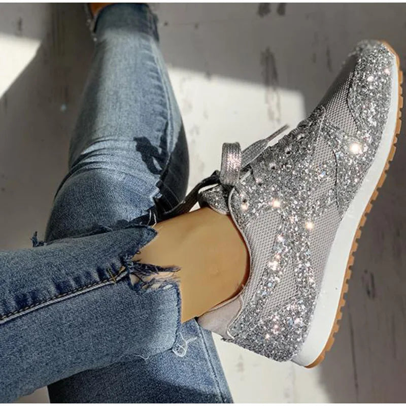 R&B | Sportschuhe mit Pailletten In Glitzer