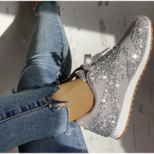 R&B | Sportschuhe mit Pailletten In Glitzer