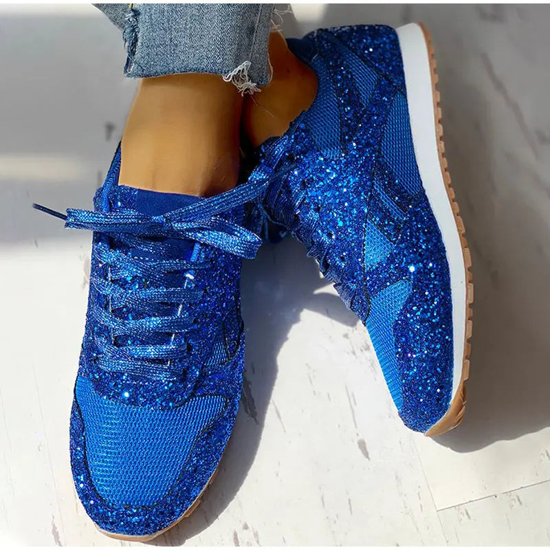 R&B | Sportschuhe mit Pailletten In Glitzer
