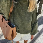 R&B | Bequemer Gestrickter Schicker Pullover