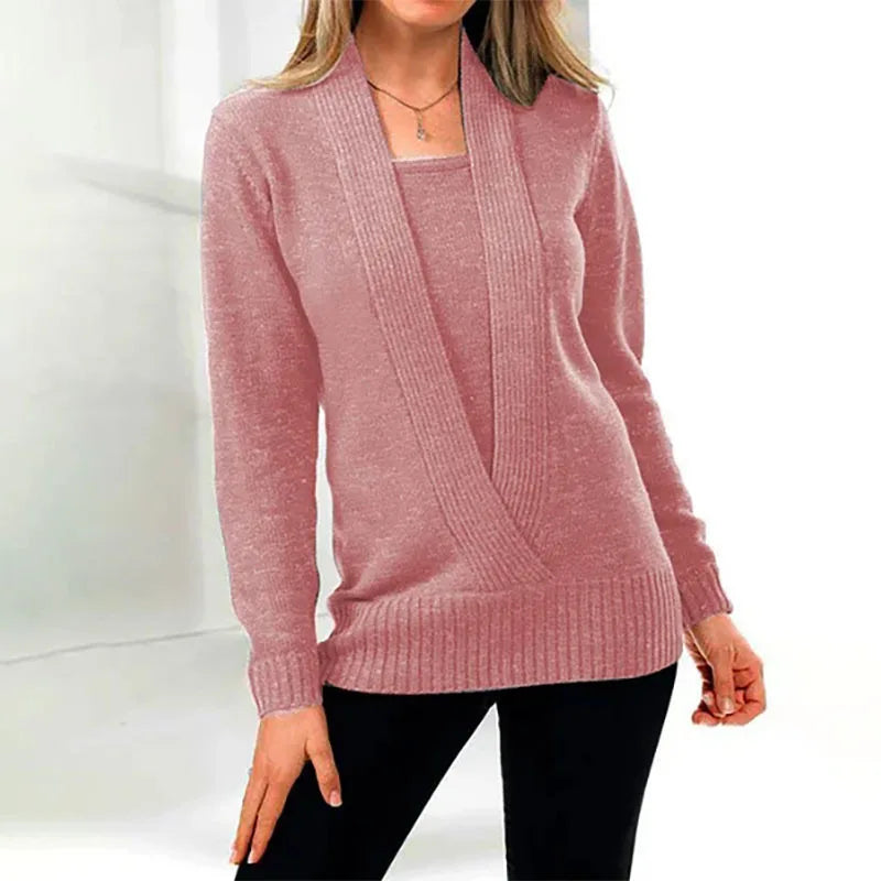 R&B | Warmer & Bequemer Damen Winter Strickpullover