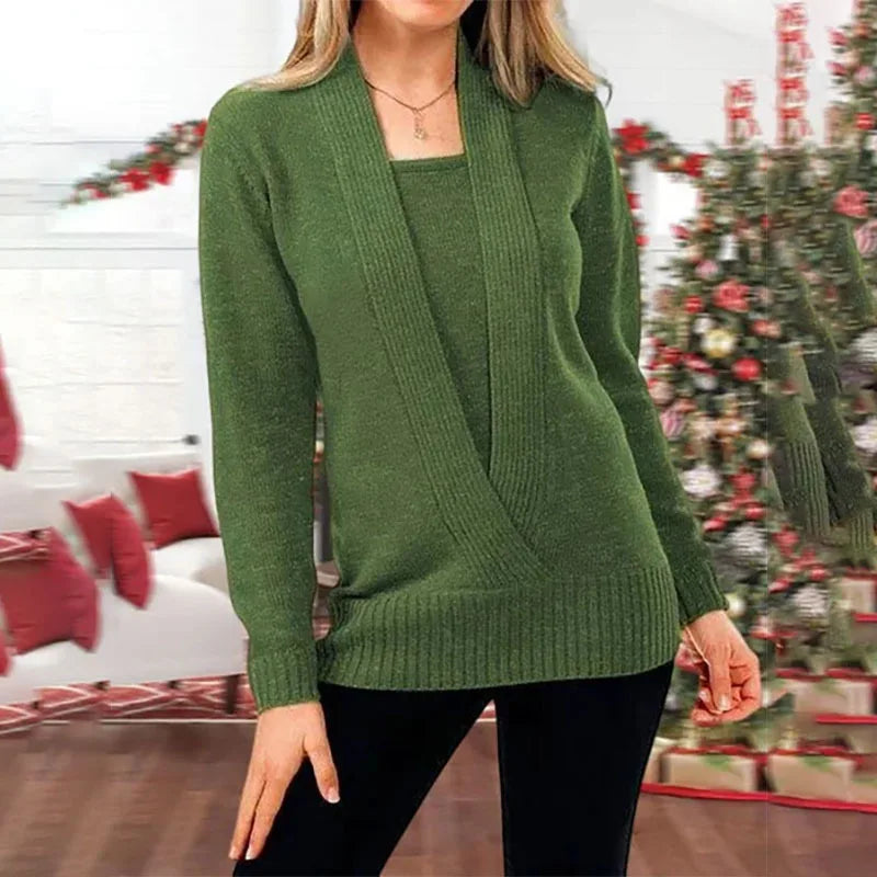 R&B | Warmer & Bequemer Damen Winter Strickpullover