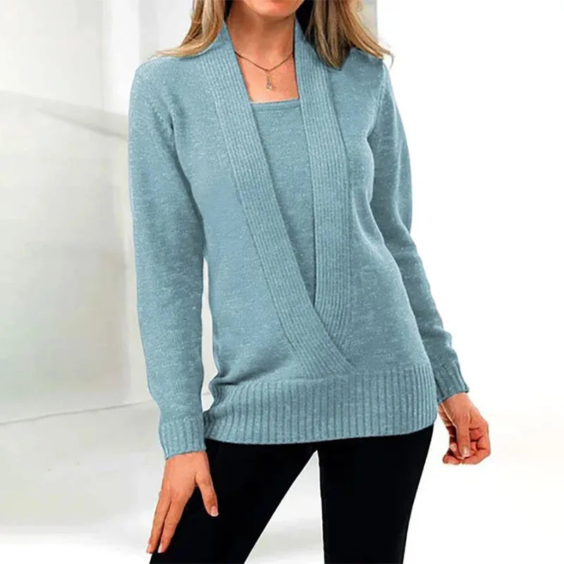 R&B | Warmer & Bequemer Damen Winter Strickpullover