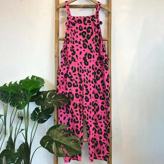 R&B Leoparden-jumpsuits