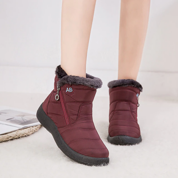R&B | Damen Gemütliche Winter Wasserdichte Anti-Rutsch Stiefel